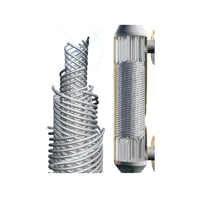 Corrosion Resistant Spiral Wound Tube Heat Exchanger Titanium/Hastelloy